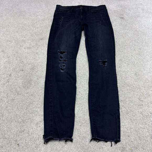 Black Orchid Denim - Black Orchid Jeans Women’s Black Distressed Skinny Pockets Size 28